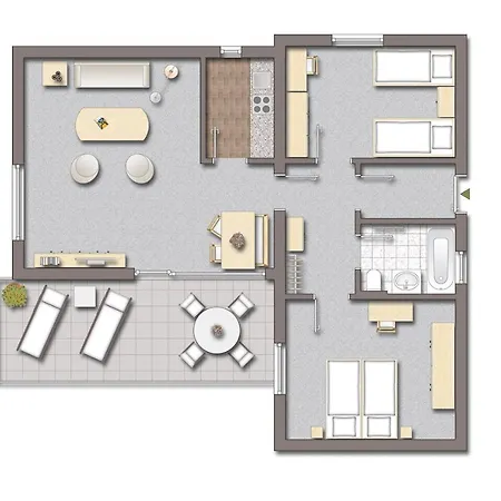 Ferienhaus Kastanie 18 - #127672 Vakantiehuis Daun